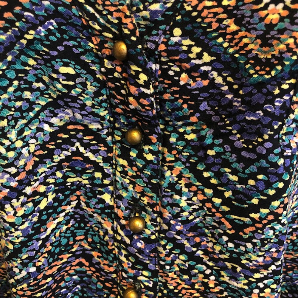 Cato Fashions Tunic Top Size 22/24W - Multicolored abstract design - Picture 4 of 14
